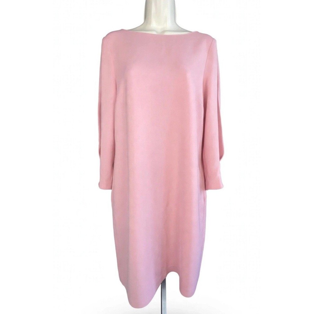 Lafayette 148 Dress S Blush Pink Quiet Luxury Old Money Minimalist Workwear